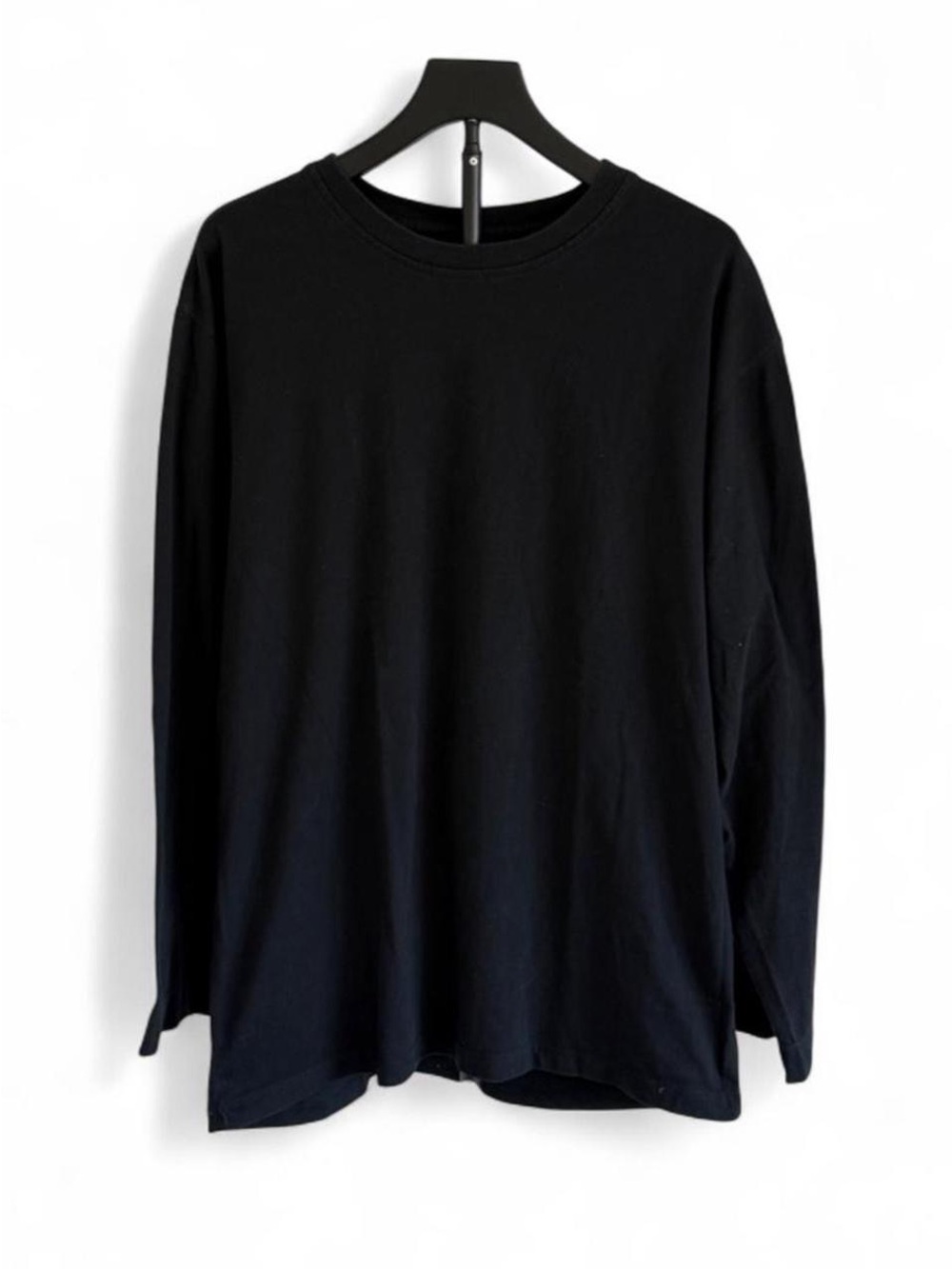 Perry Ellis America Men's Black Long Sleeve Crew Neck Tee XL